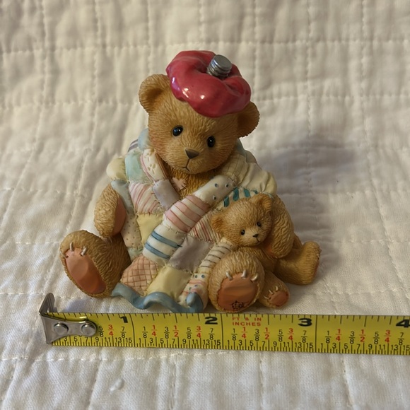 Cherished Teddies Collectible Figurine- Can’t Bear To See You Under The Weather” - Picture 6 of 8